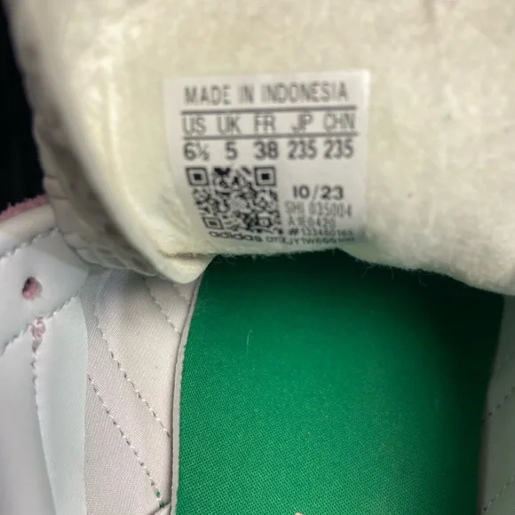 Pink Adidas Gazelle Women's Size 6.5 Sneakers - Picture 5 of 8